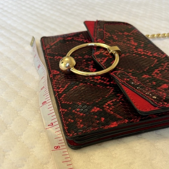 Topshop Selina Snake Print Crossbody Bag - Picture 11 of 13